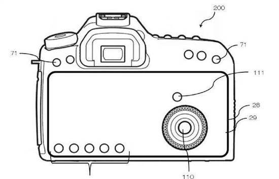 相机也要全面屏 佳能相机触控“全面屏”专利曝(图2)